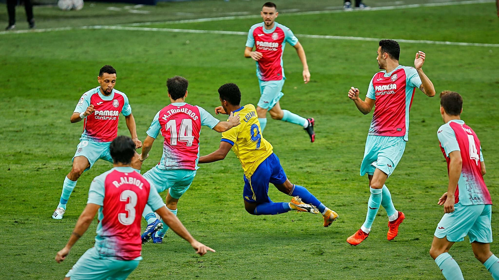 Imagen del partido Cádiz CF - Villarreal