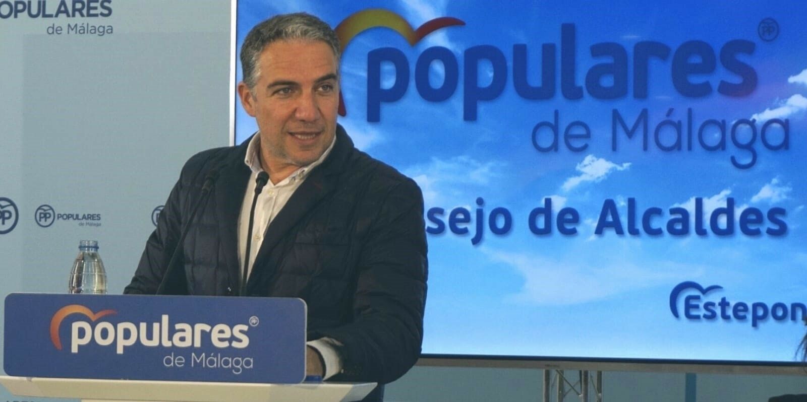 El presidente del PP de Málaga, Elías Bendodo.