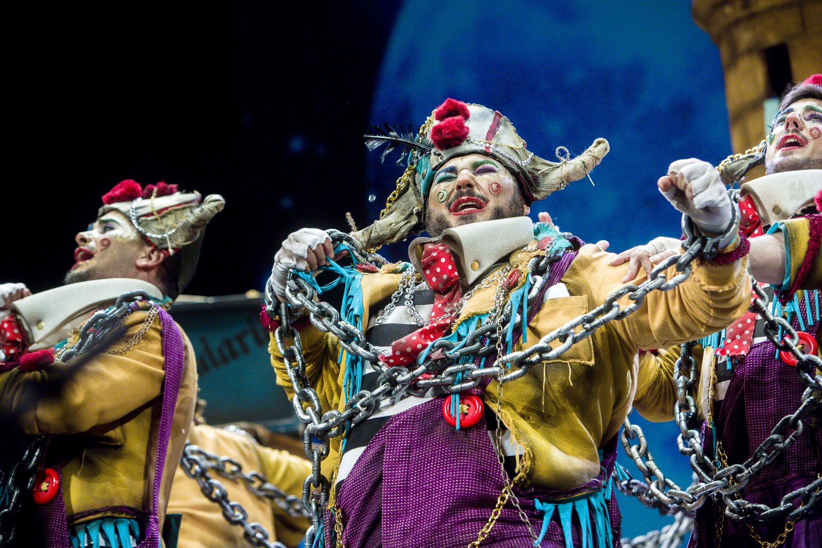 Comparsa Los encaidenaos.