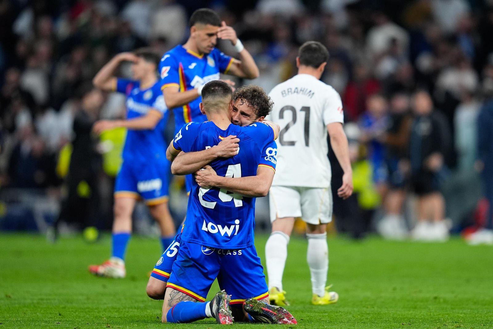 Las fotos de la derrota del Real Madrid contra el Getafe