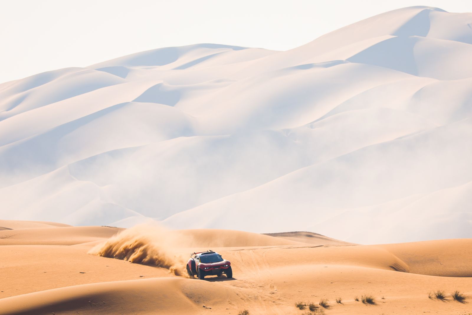 Las espectaculares imágenes del Dakar por las dunas