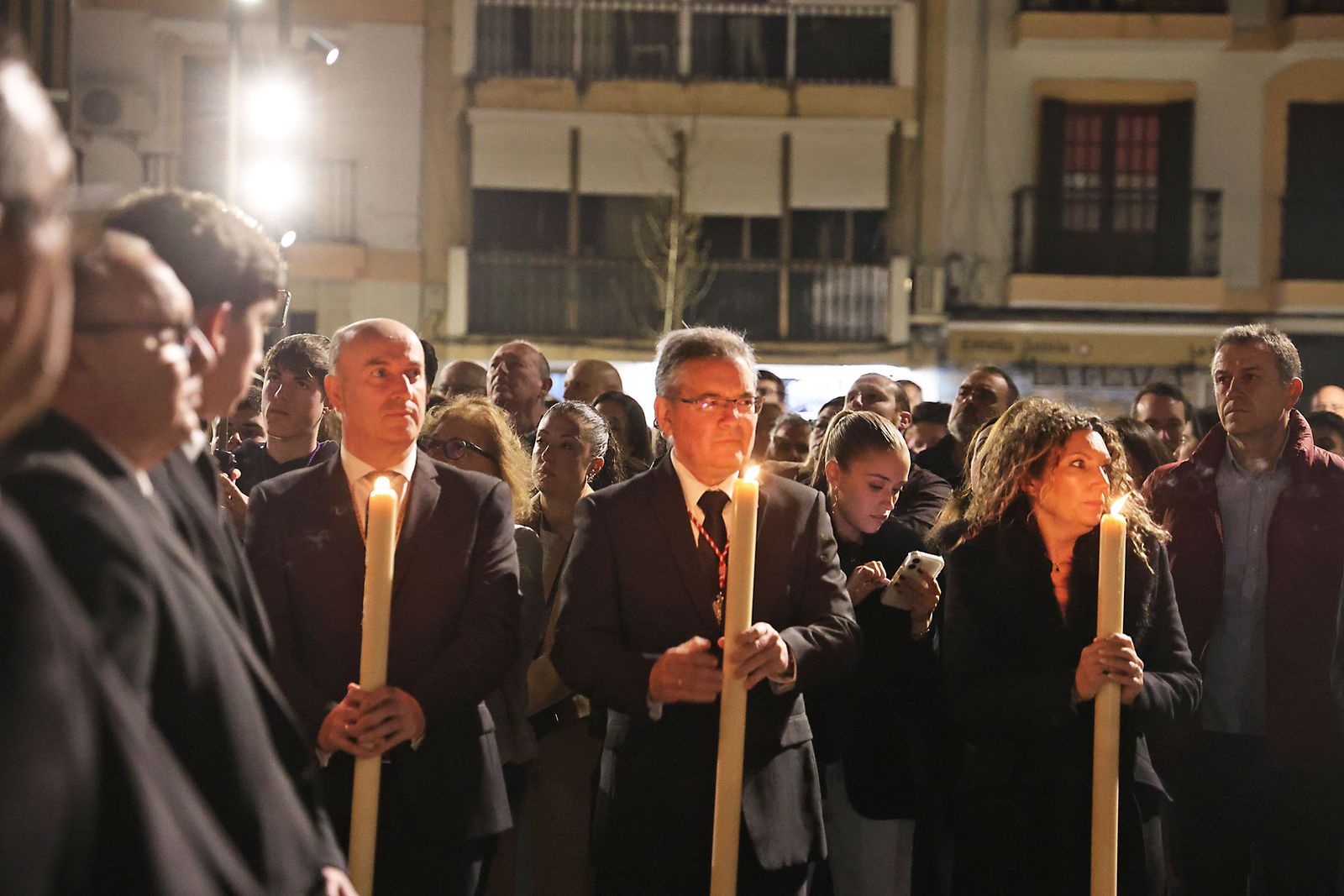 Las fotografías del Vía Crucis de las Hermandades de Huelva