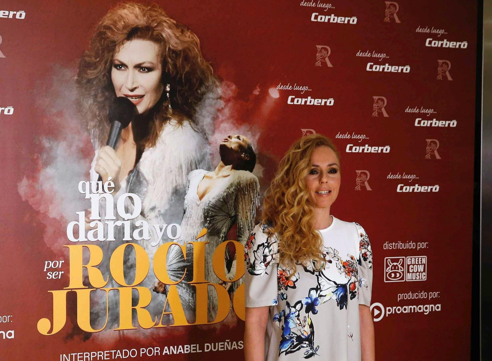 Rocío Carrasco en enero, en la presentación del musical.