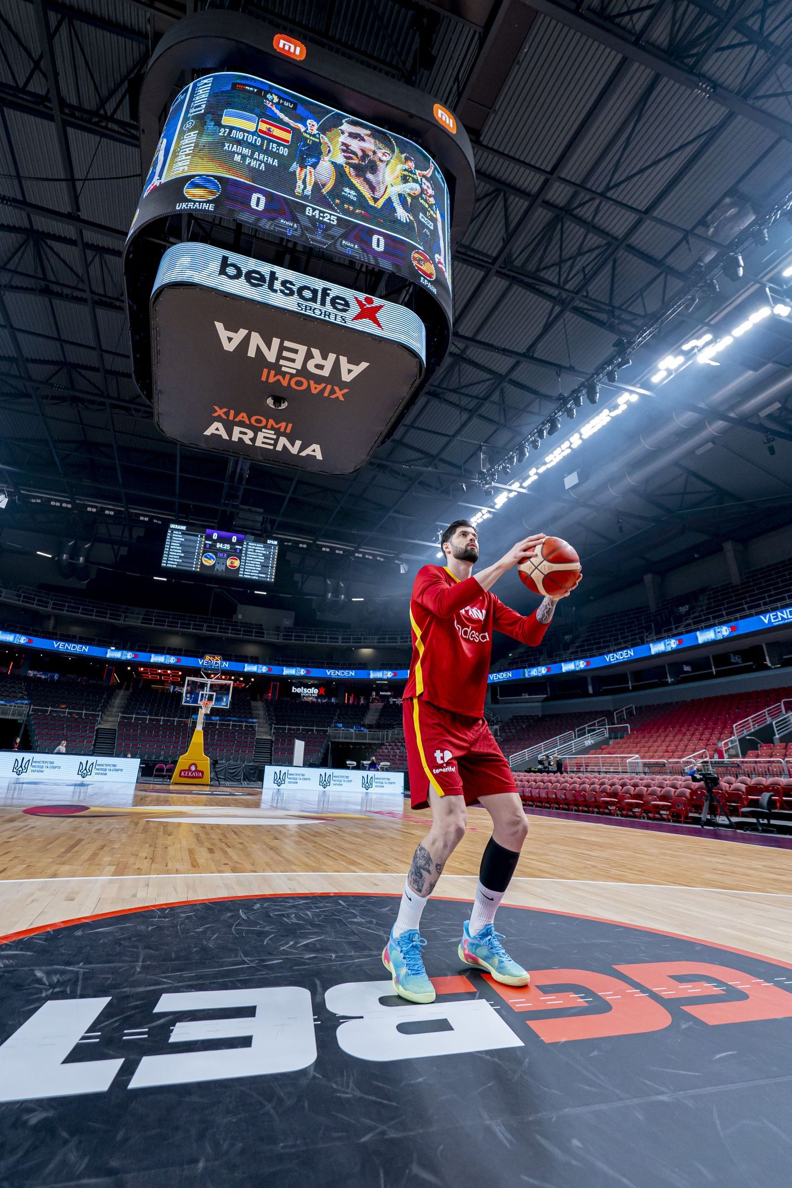Las mejores fotos del Ucrania-España de baloncesto