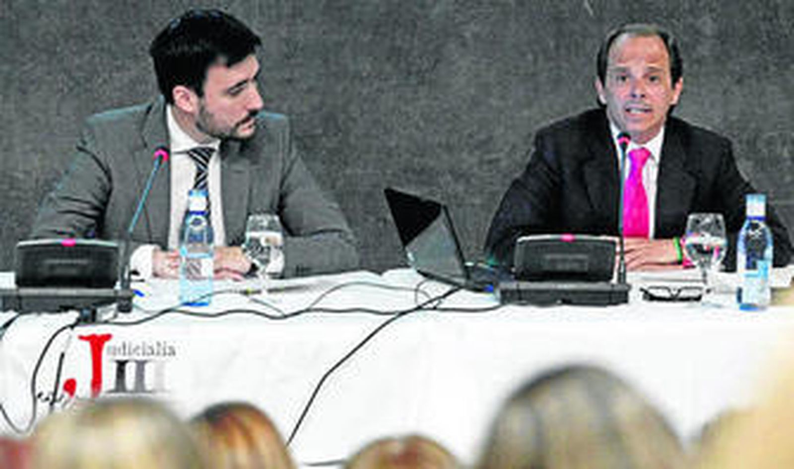 Un instante de Judicialia, ayer en el Palacio de Congresos.