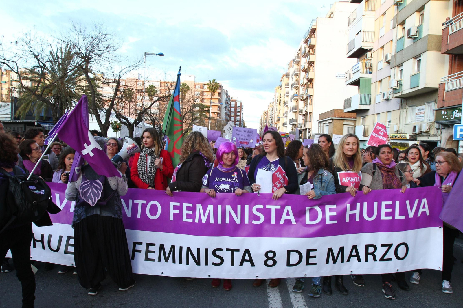Imágenes de la Manifestación del día Internacional de la Mujer