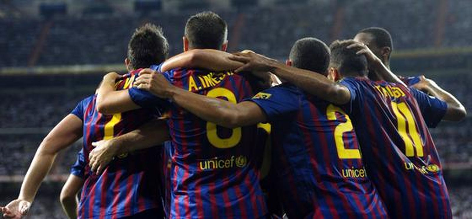 El Real Madrid y el Barcelona empatan 2-2 en la ida de la Supercopa. / AFP