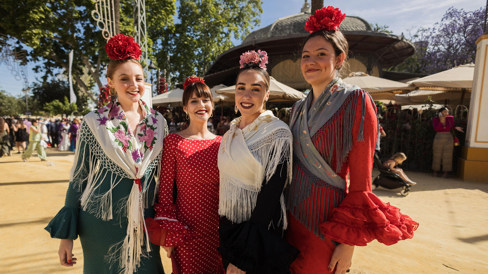 Búscate en las fotos del miércoles en la Feria de Jerez 2024