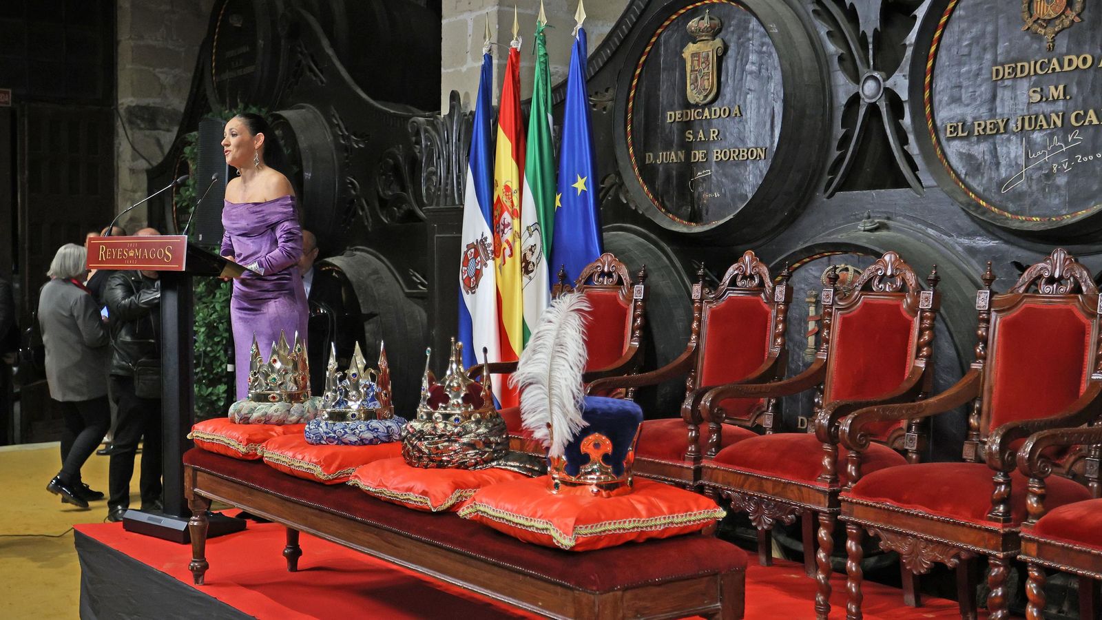 Imágenes de la presentación de los Reyes Magos de Jerez 2025