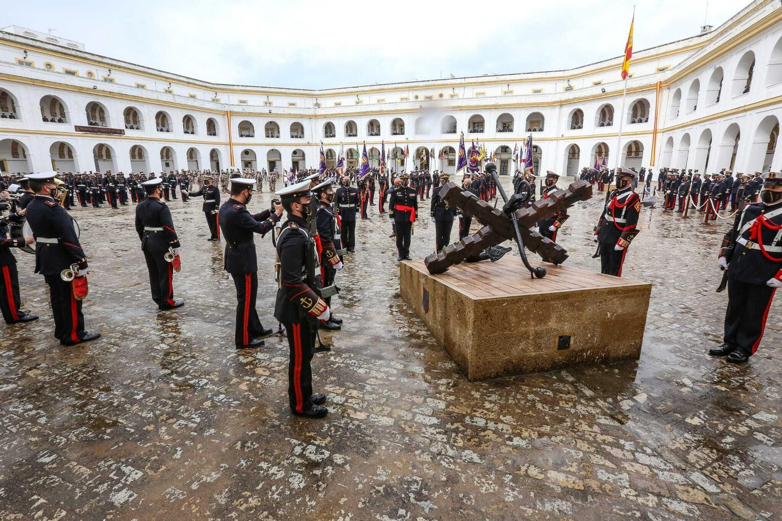 Así ha sido la conmemoración del 484 aniversario de la Infantería de Marina