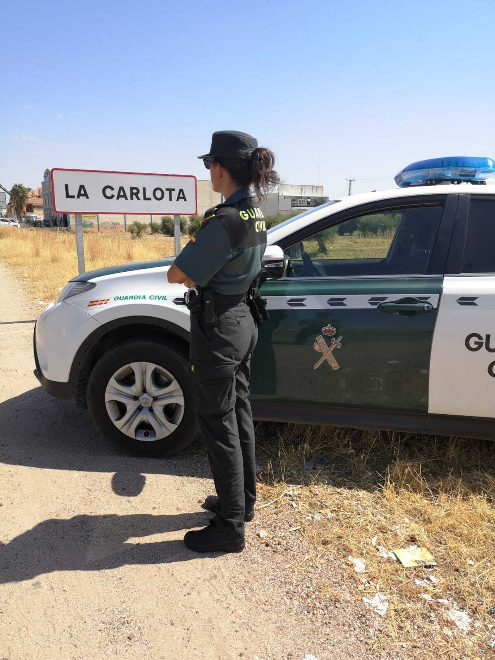 Puesto de la Guardia Civil de La Carlota.