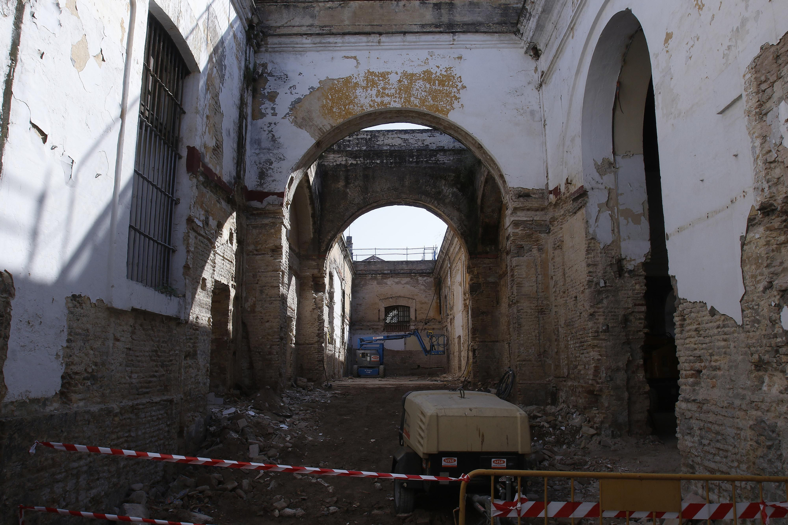 Estado de las obras de la Fábrica de Artillería