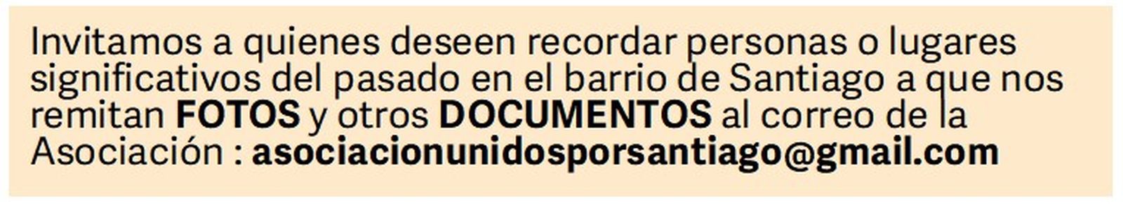 Unidos por Santiago.