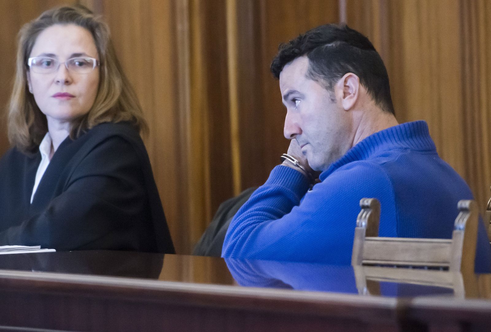 El acusado, Manuel Rodríguez Muñoz, en el juicio.