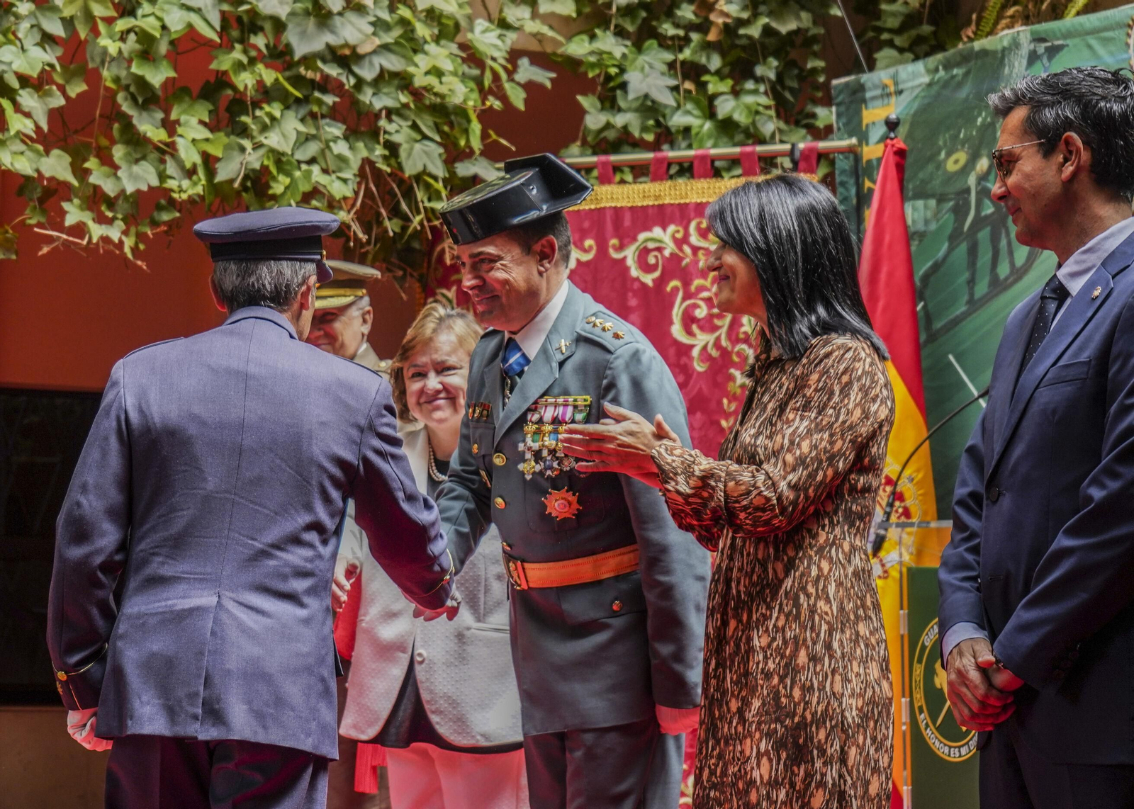 Conmemoración del 179 aniversario de la  fundación de la Guardia Civil, en imágenes