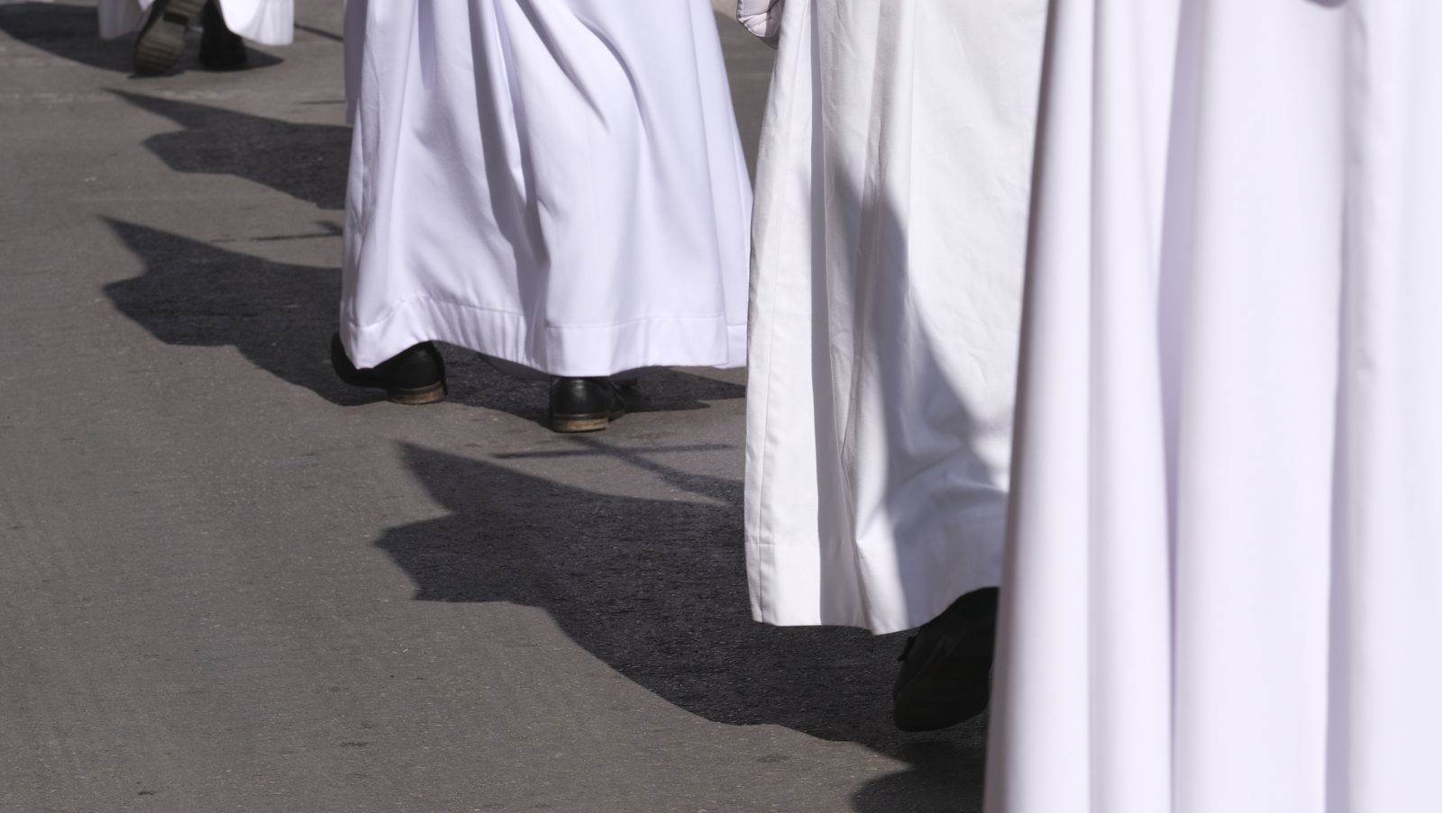 Procesión de Jesucristo Resucitado en Almería, en imágenes