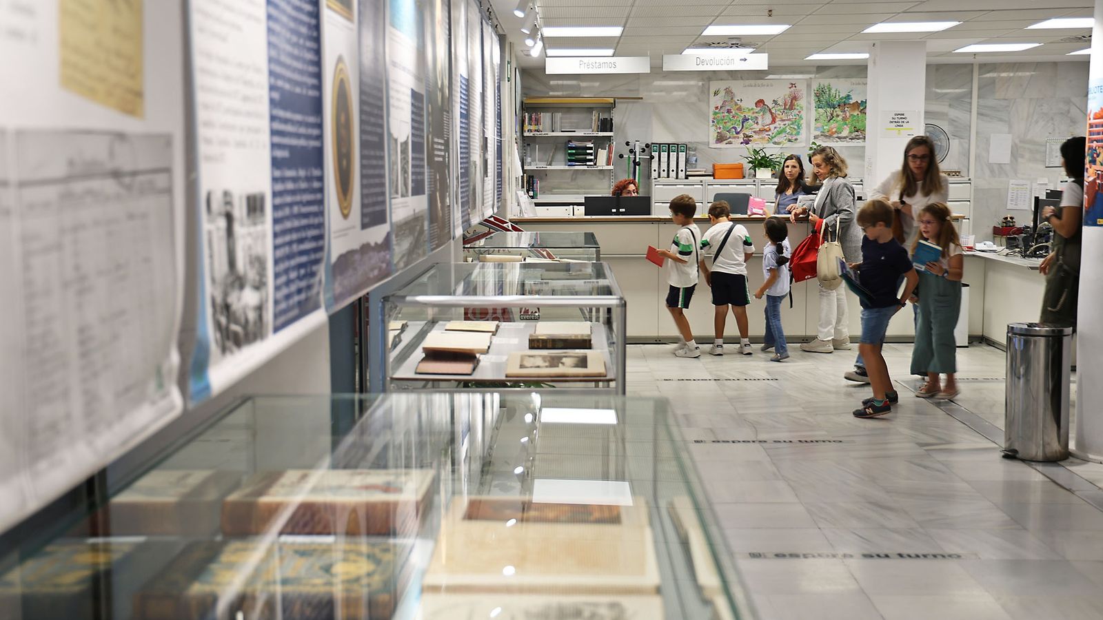 Biblioteca Provincial de Huelva, en una imagen de archivo.