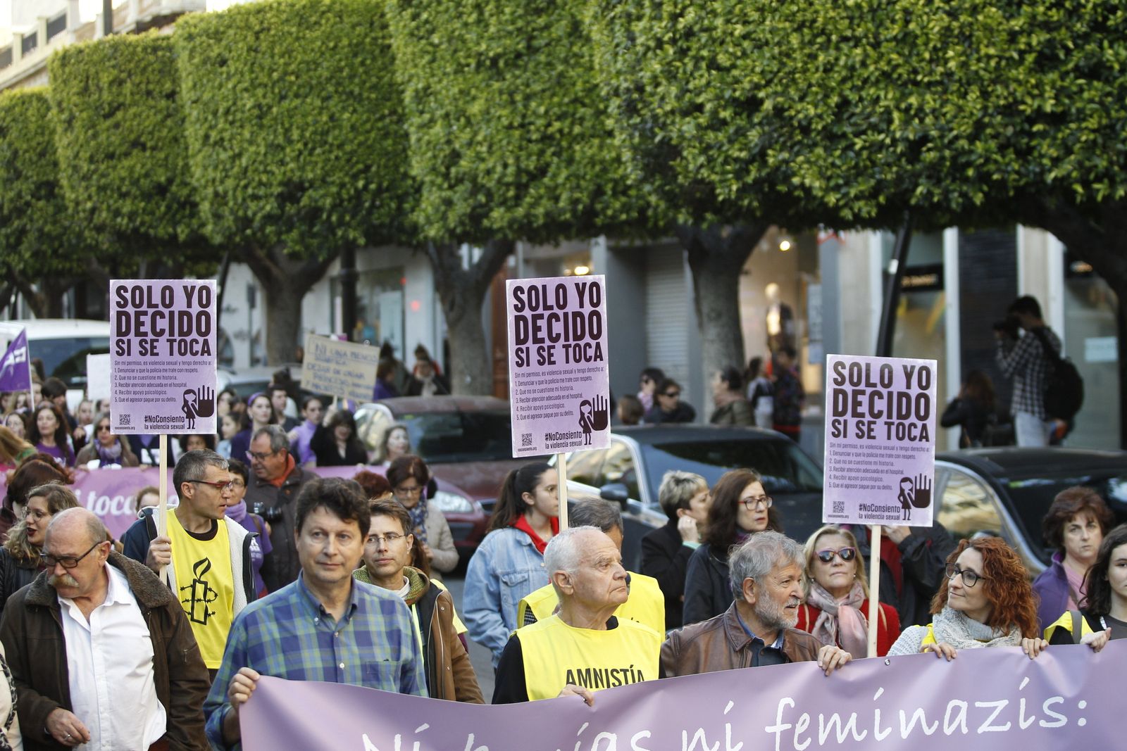 Fotogalería manifestación Día Internacional de la Mujer