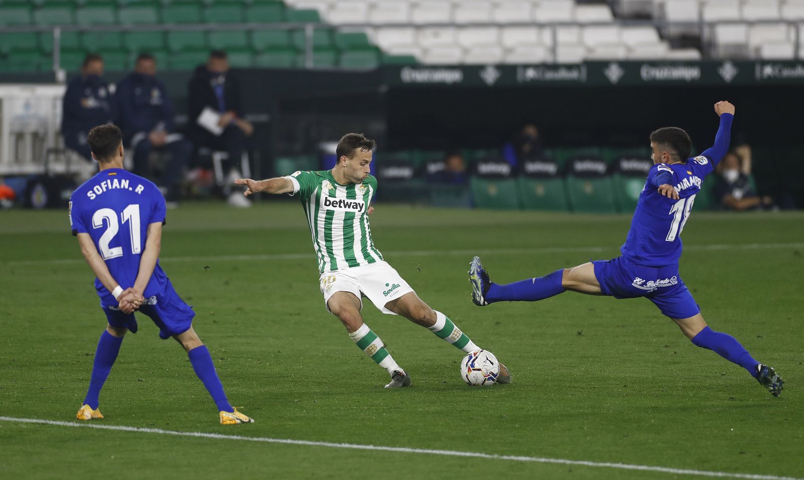 Las imágenes del Betis-Getafe