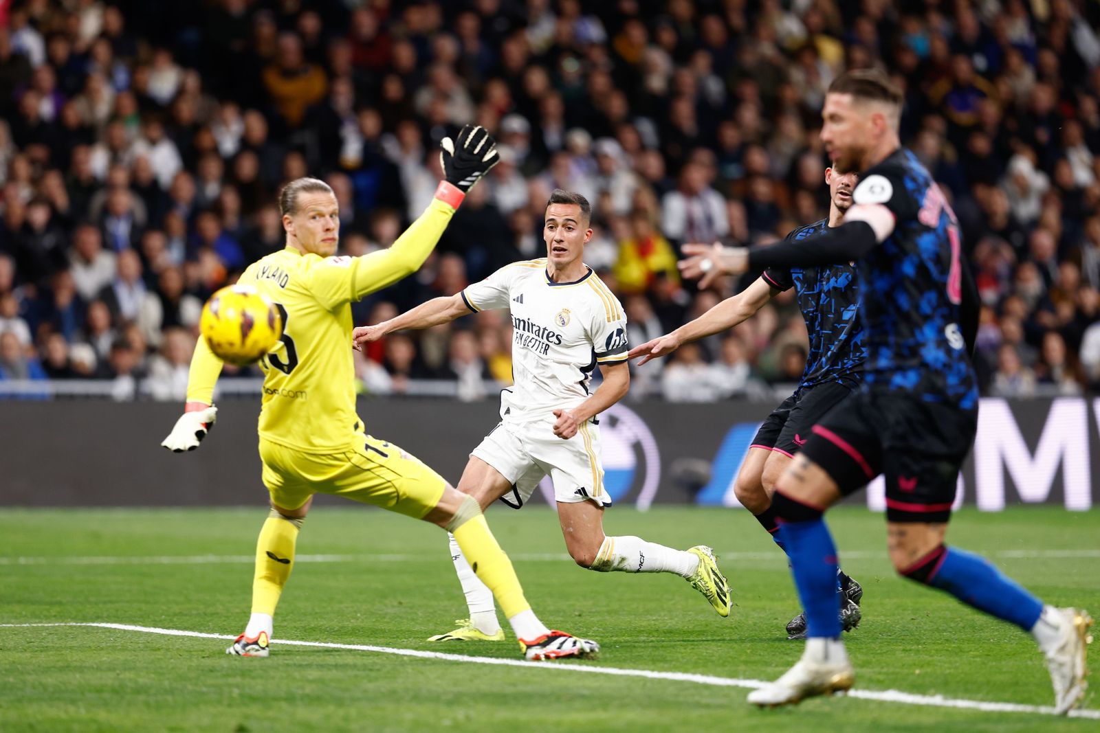 Las fotos del Real Madrid - Sevilla de Liga