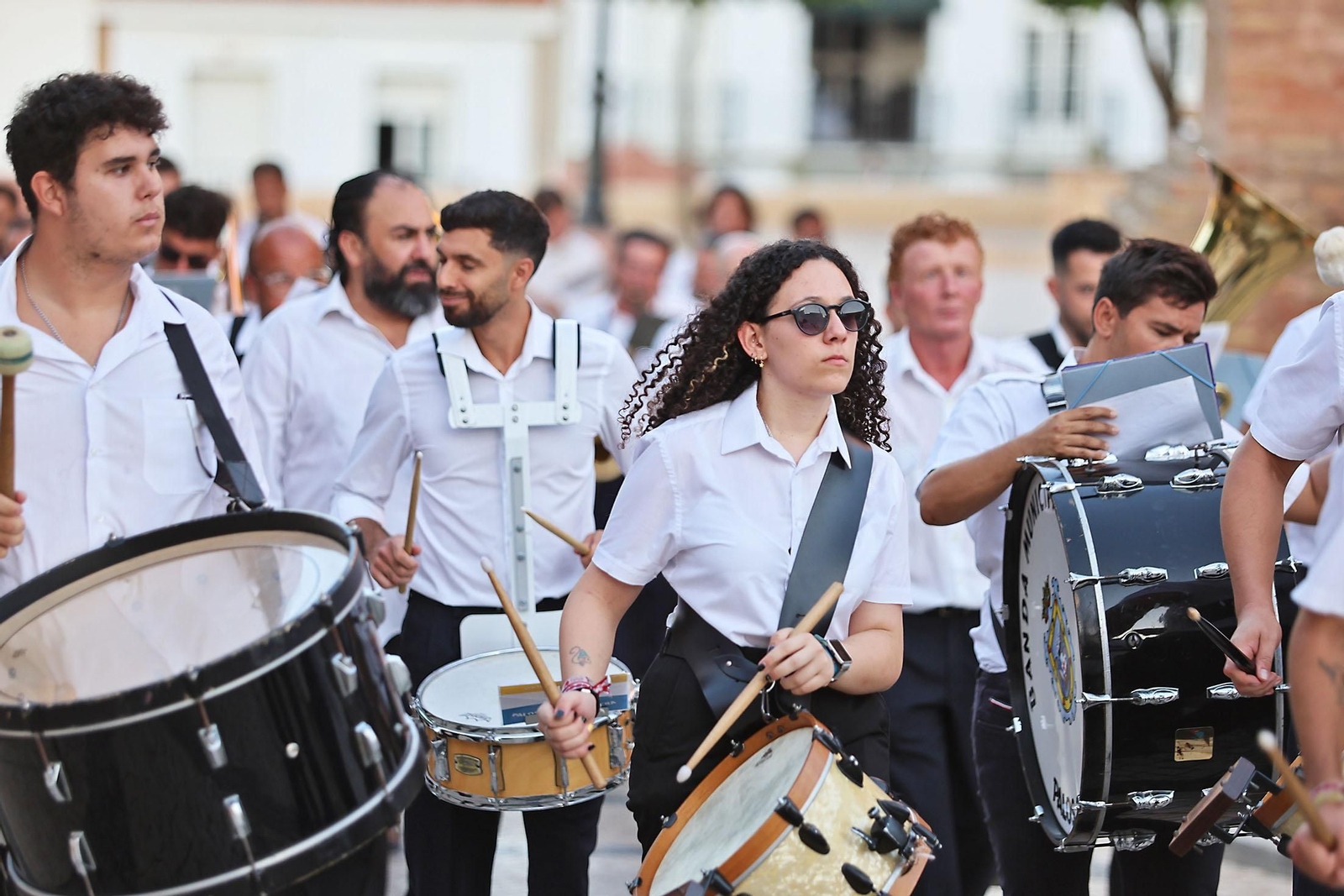 Imágenes de la procesión de Nuestra Señora de los Milagros en Palos de la Frontera Imágenes de la procesión de Nuestra Señora de los Milagros en Palos de la Frontera