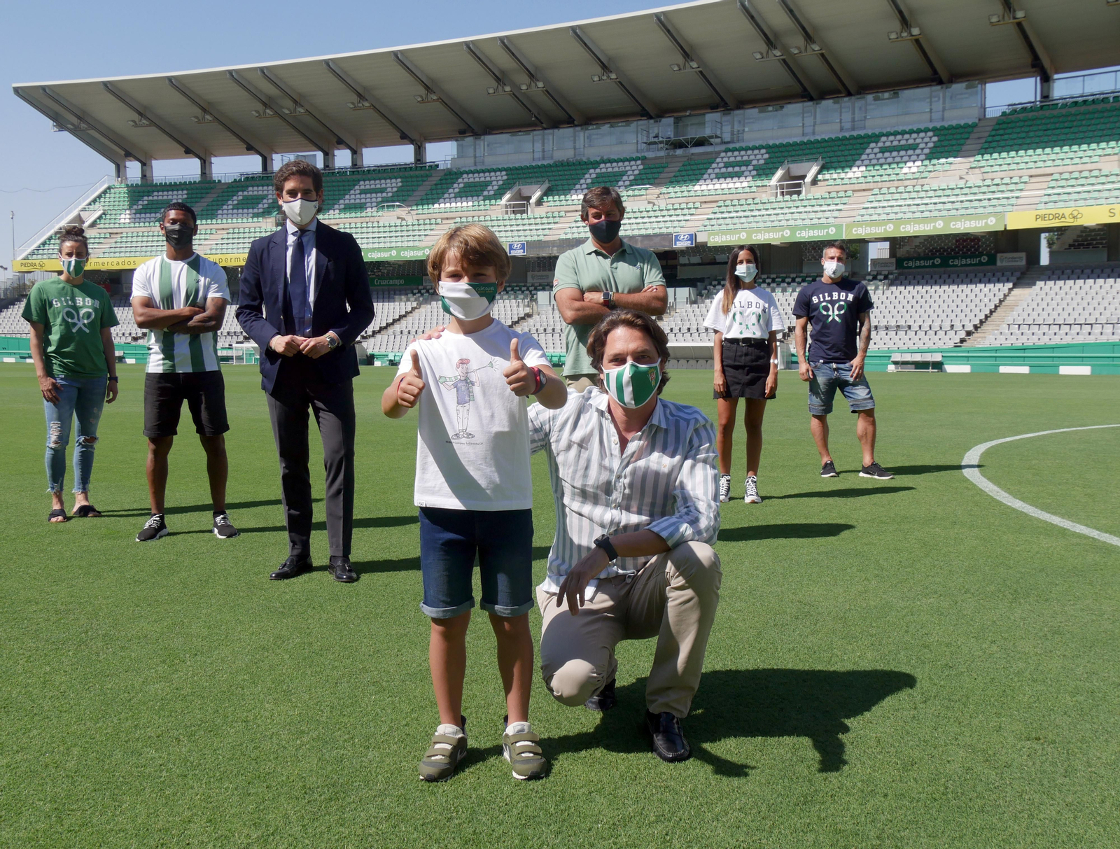 Las camisetas del Córdoba CF confeccionadas por Silbon, en imágenes