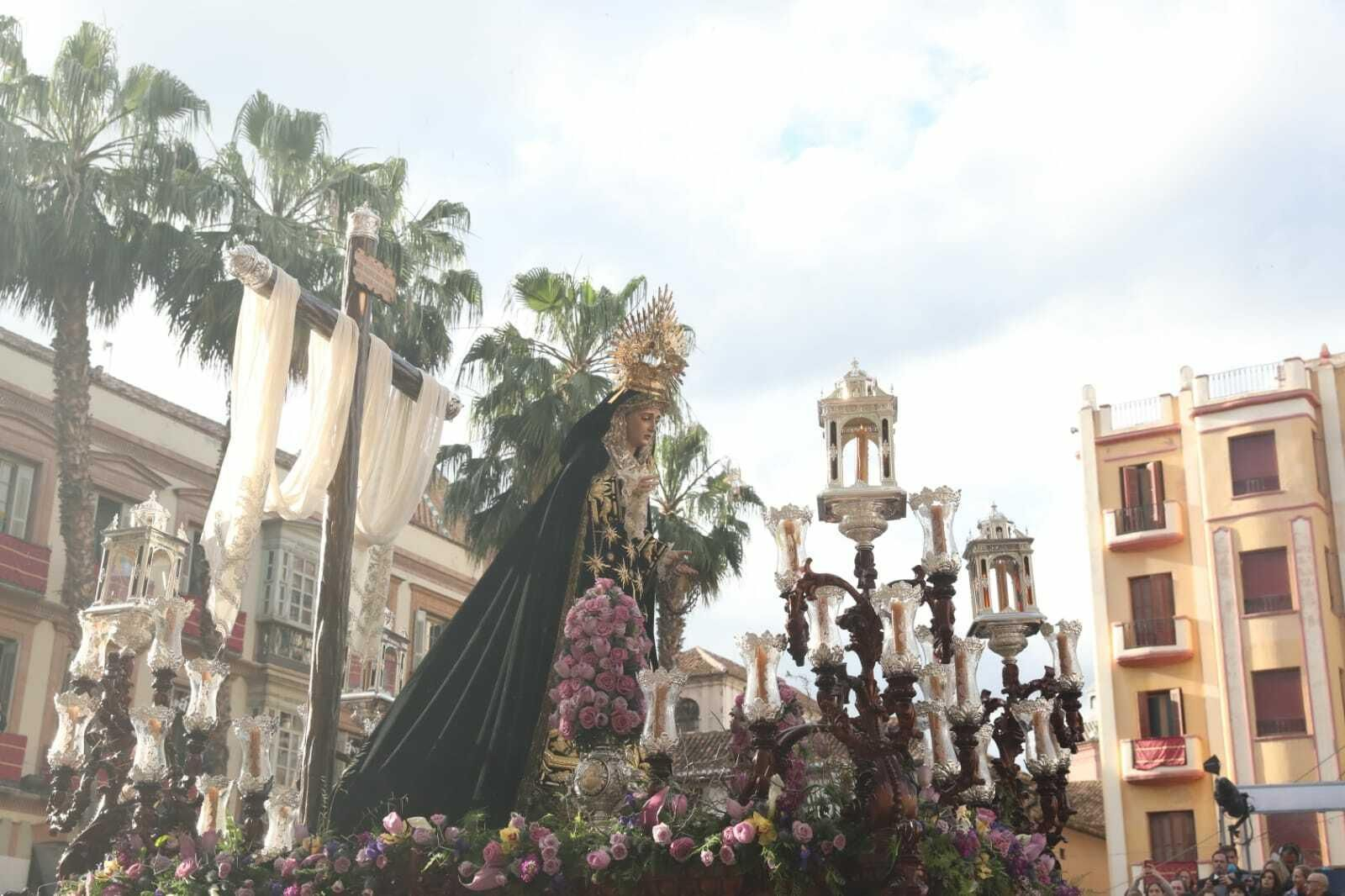 Las fotos de Santa Cruz en el Jueves Santo en Málaga Las fotos de Santa Cruz en el Jueves Santo en Málaga