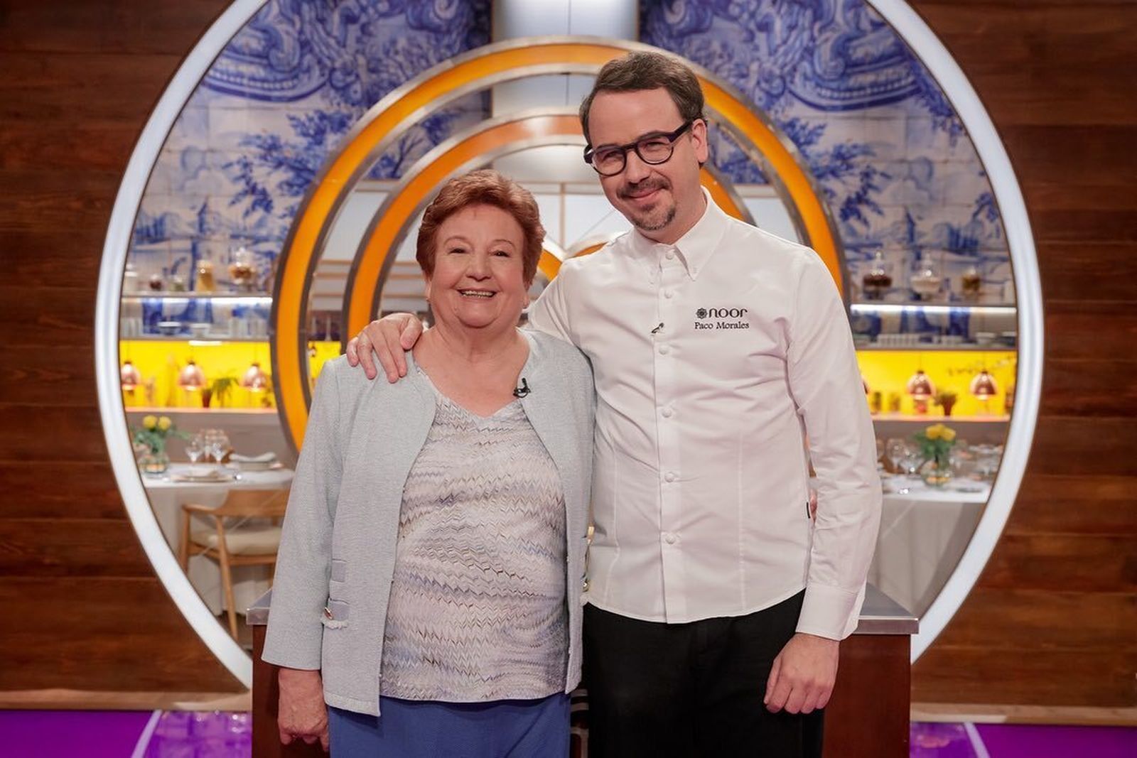 Nati García y Paco Morales compartieron cocina y confidencias durante el último programa de Masterchef Celebrity