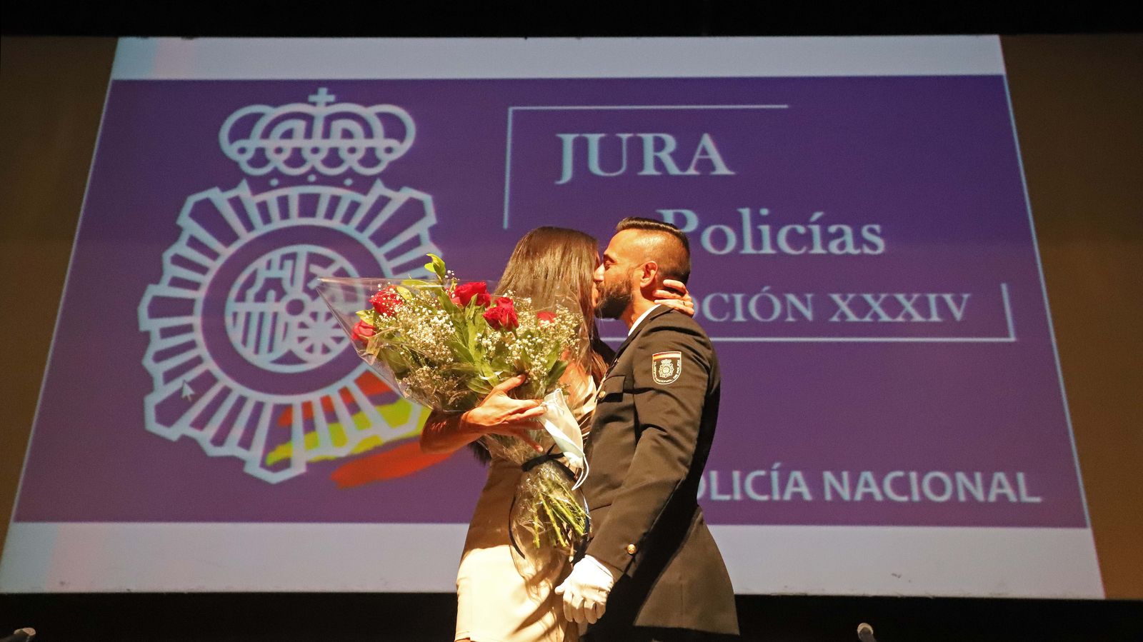Acto de jura de cargo de la XXXIV promoción de Policía Nacional en La Línea