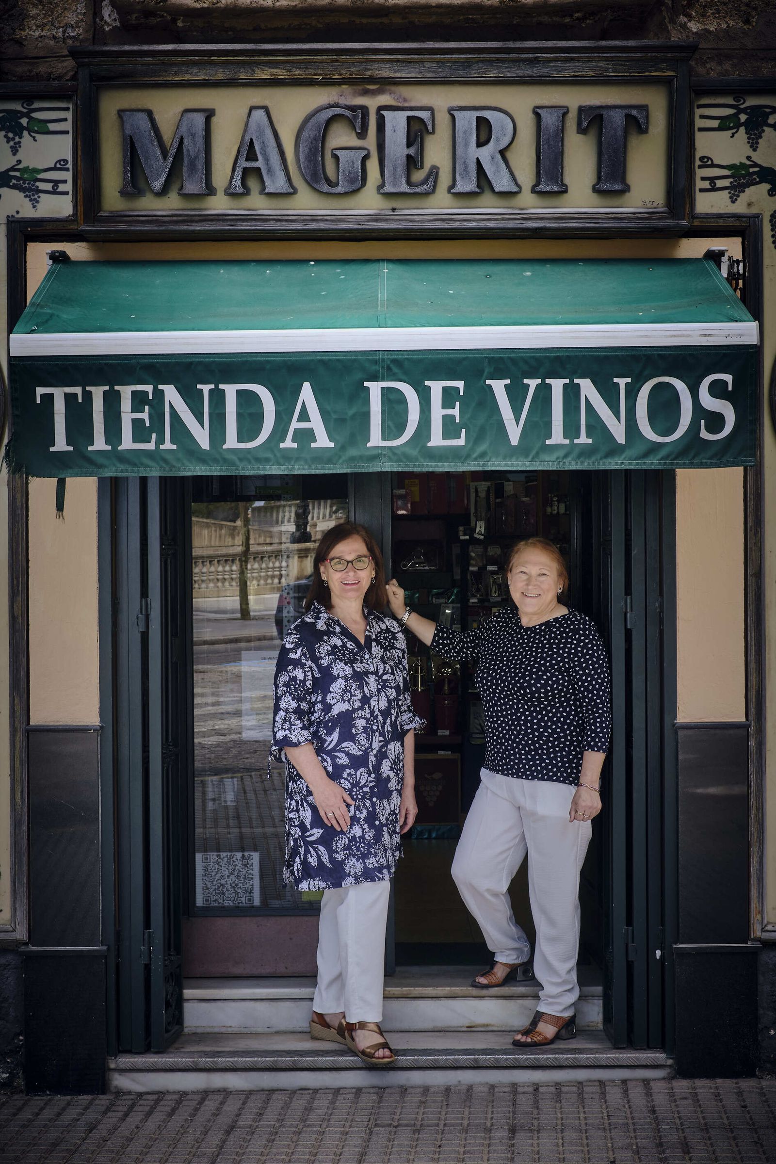 Maribel Fernández y Josefina Armental, propietarias de Magerit.