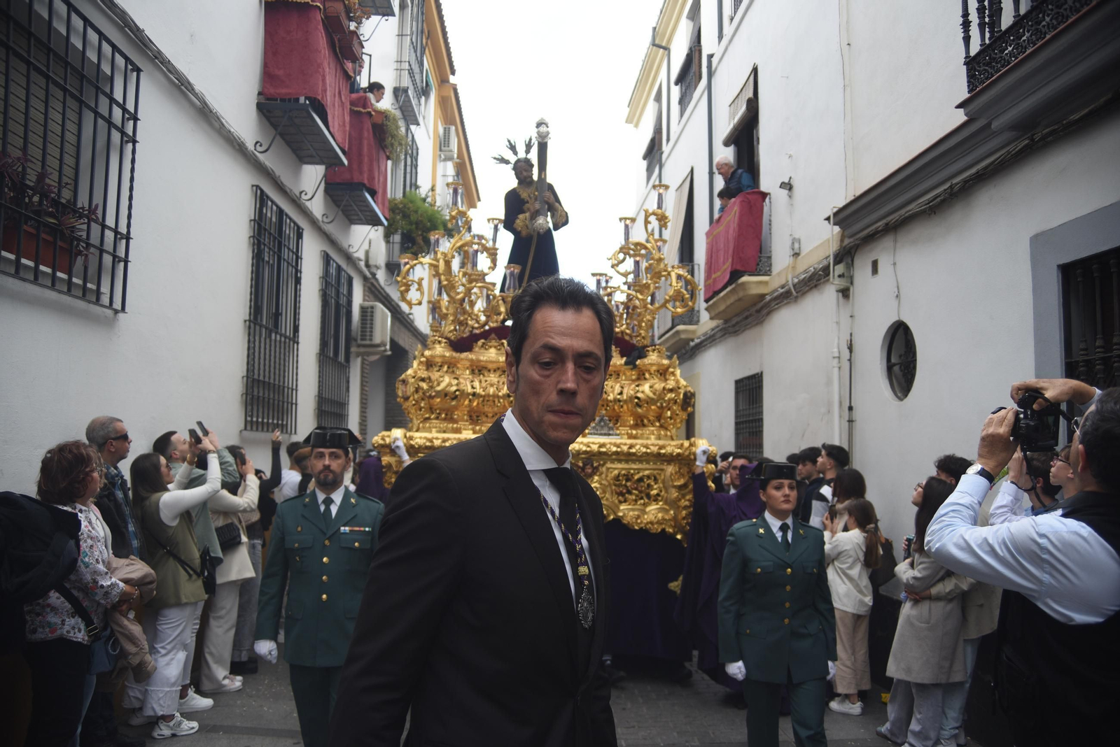 Las imágenes de la hermandad del Calvario el Miércoles Santo en Córdoba