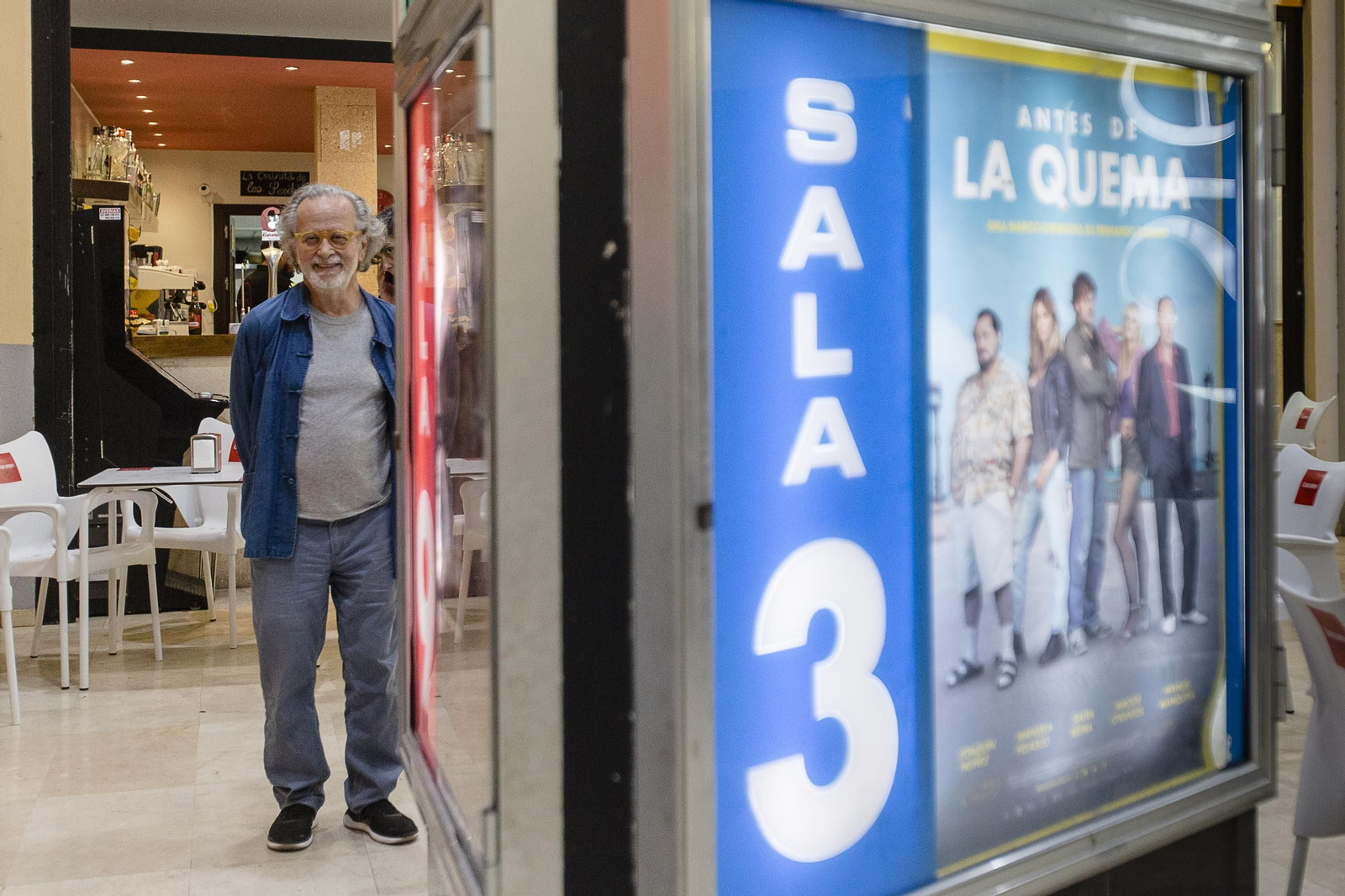 Preestreno en Cádiz de la película de Fernando Colomo "Antes de la quema"