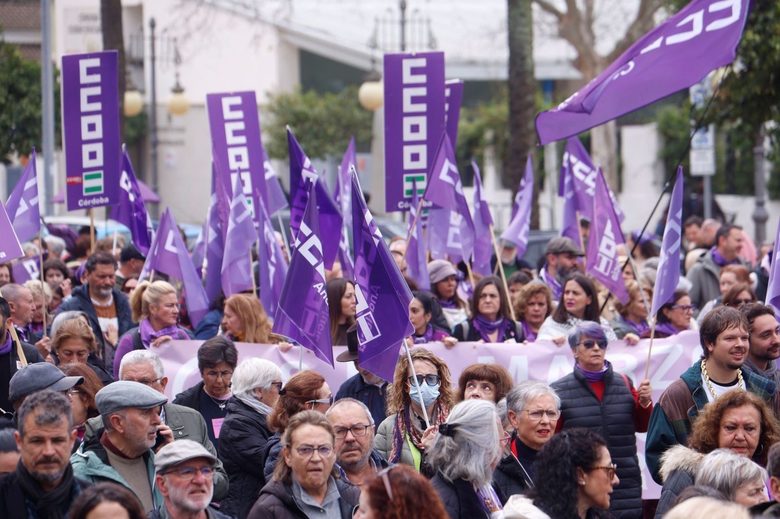 Las mejores imágenes de la manifestación del 8M en Córdoba