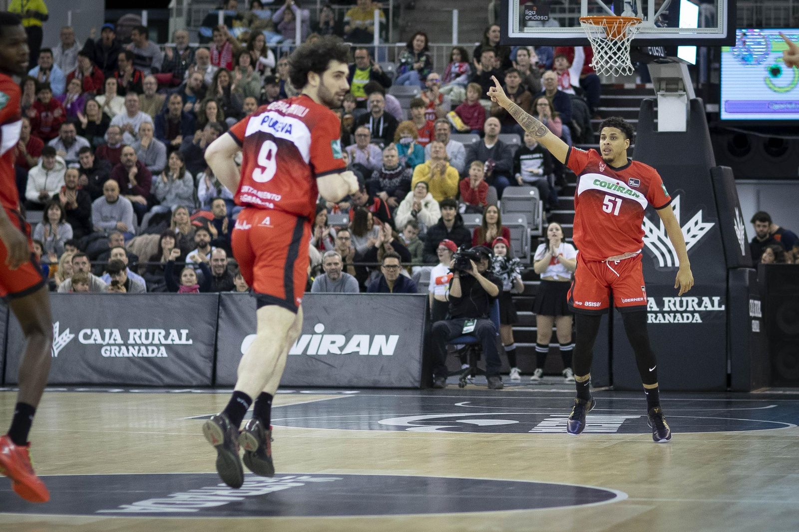 Las mejores imágenes del Covirán Granada-Hiopos Lleida