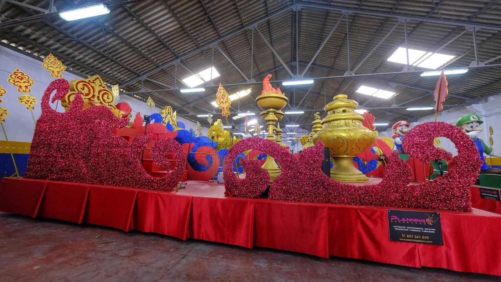 Así son las carrozas de la Cabalgata de Reyes de Cádiz 2023