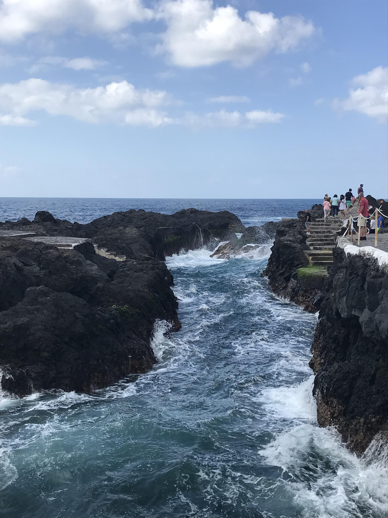 19. El municipio de Garachicho cuenta con unas piscinas naturales.
