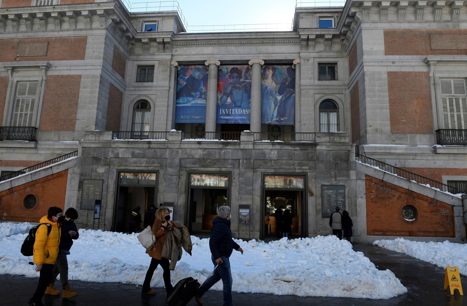 El Museo del Prado reabrió esta semana tras cerrar sus puertas por el temporal.