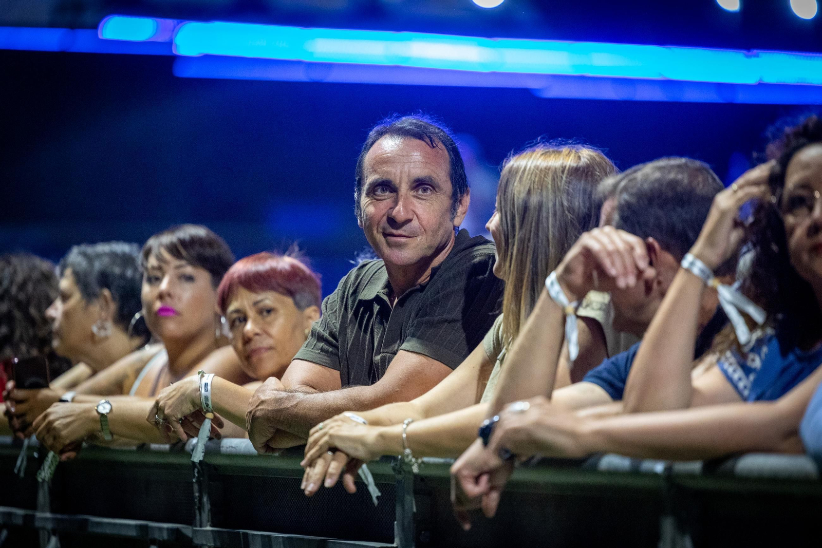 Concierto de Miguel Bosé en el Concert Music Festival de Chiclana