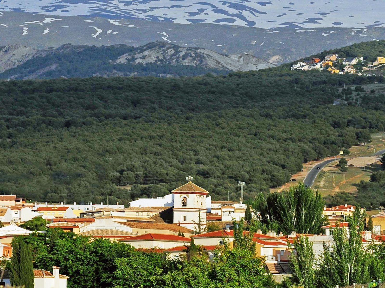 Vista de La Zubia y Cumbres Verdes