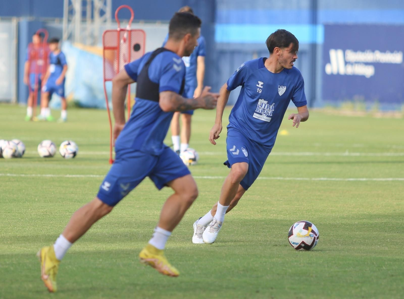 Las fotos de la vuelta los entrenamientos del Málaga CF