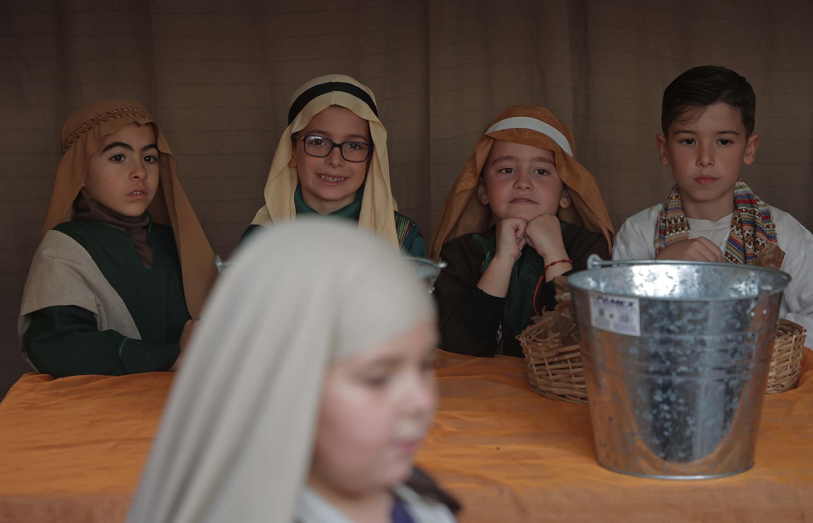 Fotos del Belén Viviente del colegio Salesianos de La Línea