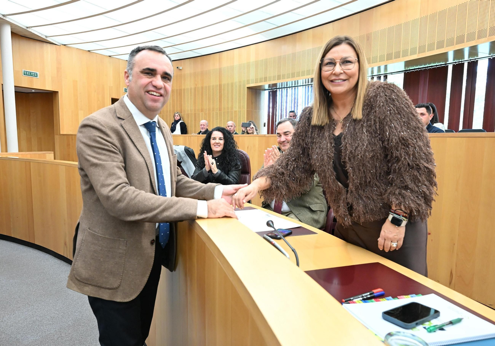 Imagen del pleno extraordinario celebrado para la aprobación inicial del presupuesto de la Diputación