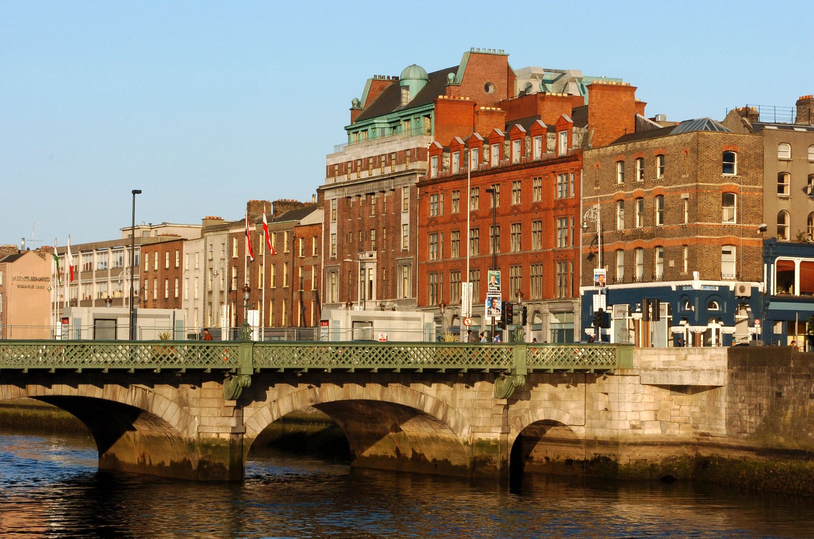 Imagen de archivo del centro de Dublín.