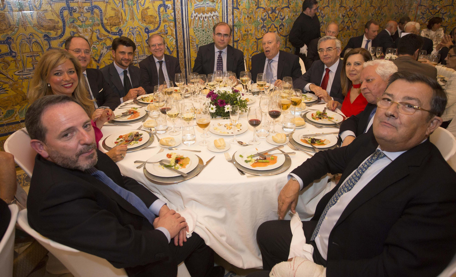 Los asistentes al VII Premio Manuel Clavero