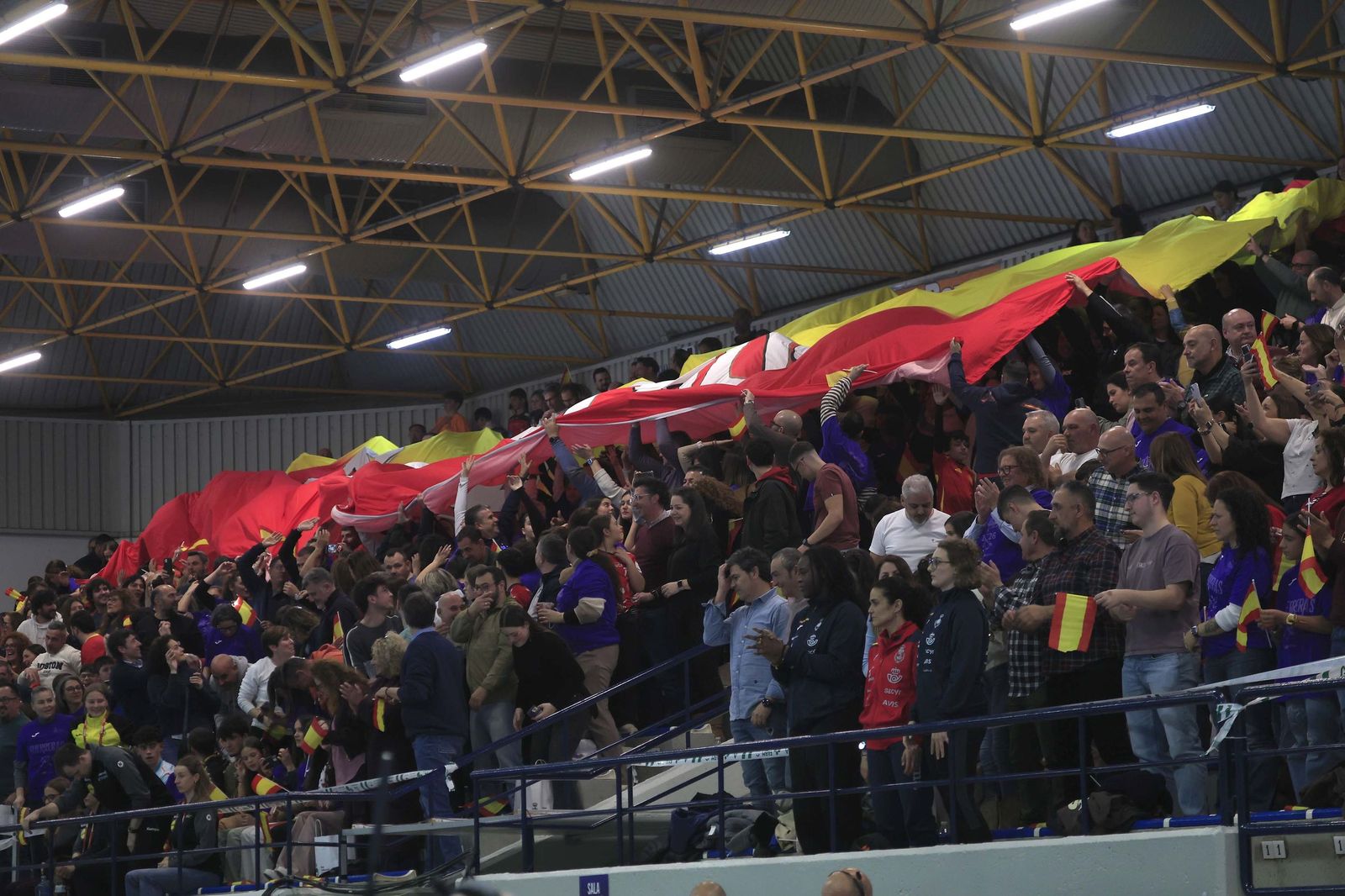 Las fotos del España-Austria del preeuropeo femenino de balonmano, en Algeciras