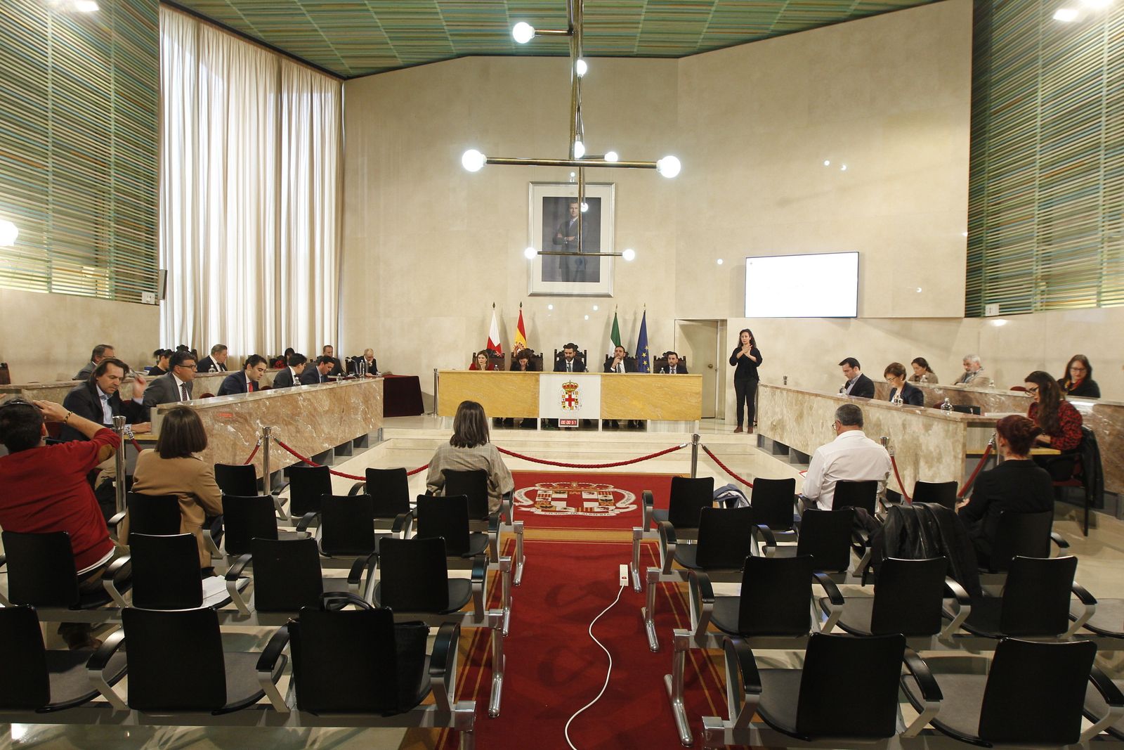 Fotogalería Pleno Extraordinario Ayuntamiento de Almería