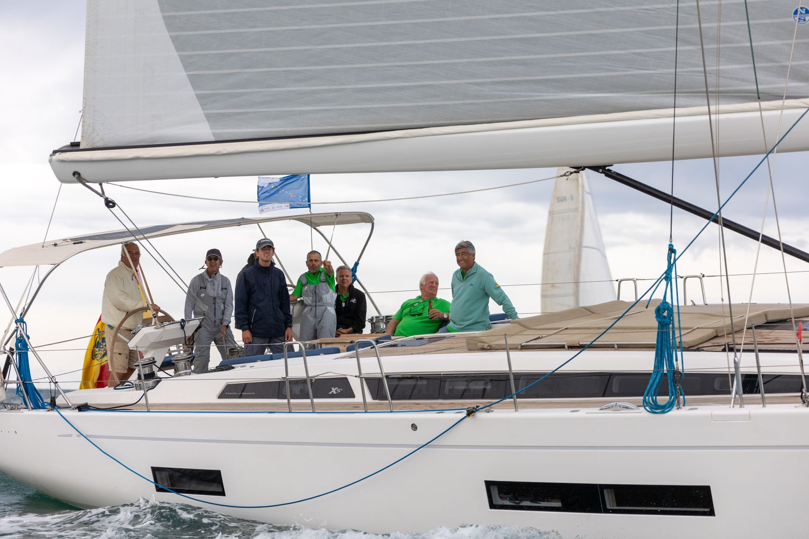 Imágenes de la partida de la Regata Oceánica Huelva-La Gomera