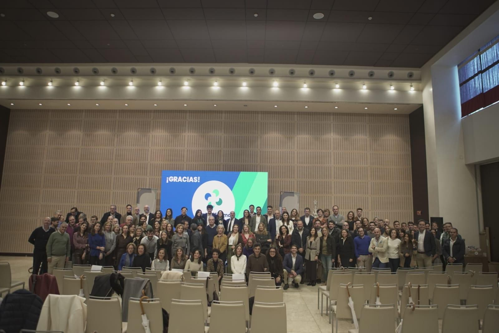 Los participantes en las nornadas.