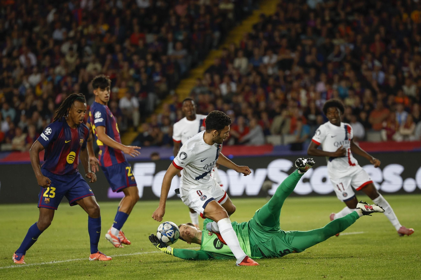 Las mejores fotos del Barcelona-PSG