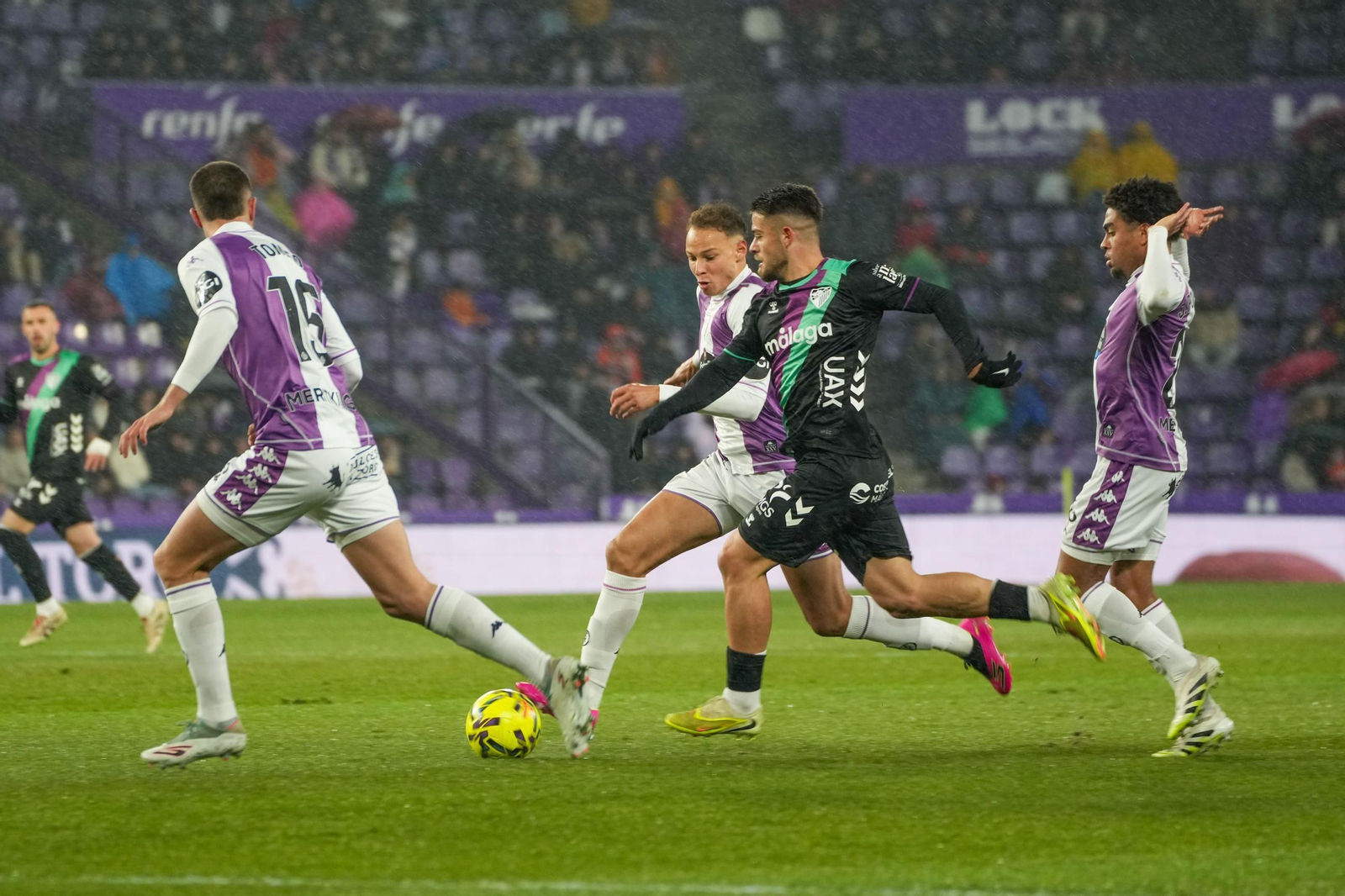 El Real Valladolid-Málaga CF, en fotos